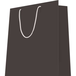 20 Sacs cabas luxe poignées cordelières effet ardoise L.26+P.13xH.32 180g