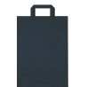Sac papier kraft couleur personnalisable poignées plates