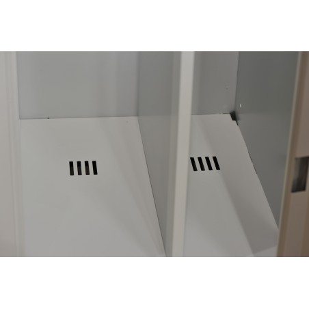 Vestiaire 3 colonnes monobloc soudé industrie salissante