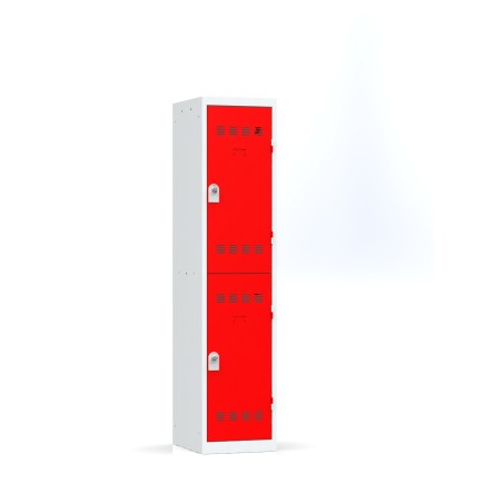 Vestiaire 1 colonne multicases L.40 cm monobloc soudé