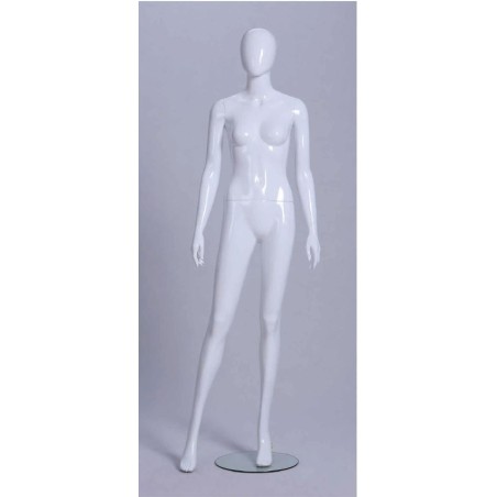 Mannequin Femme blanc mat