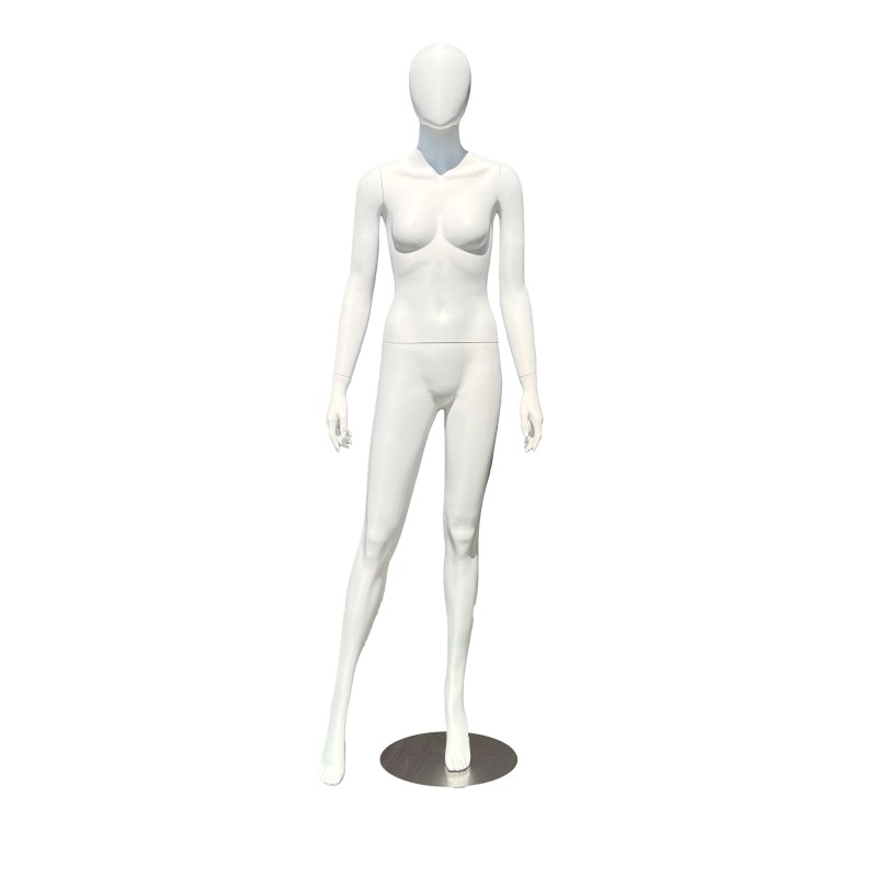 Mannequin Femme blanc mat