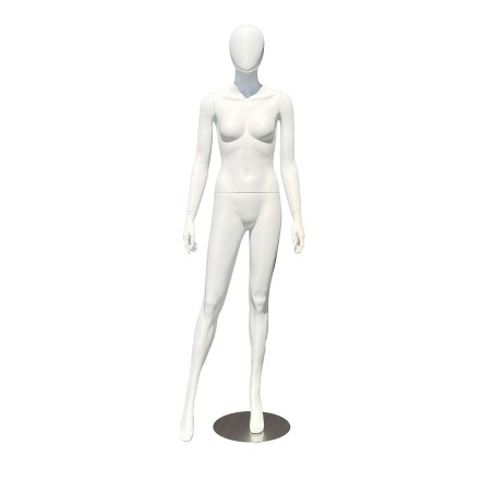 Mannequin Femme blanc mat