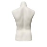 Buste Torso Homme court blanc mat