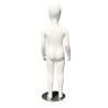 Mannequin enfant 6 ans blanc mat