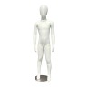 Mannequin enfant 8 ans blanc mat