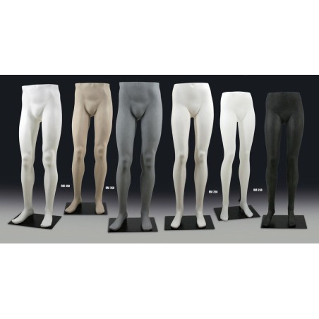 Jambes Homme gris alu