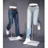 Jambes Homme blanc "Move"