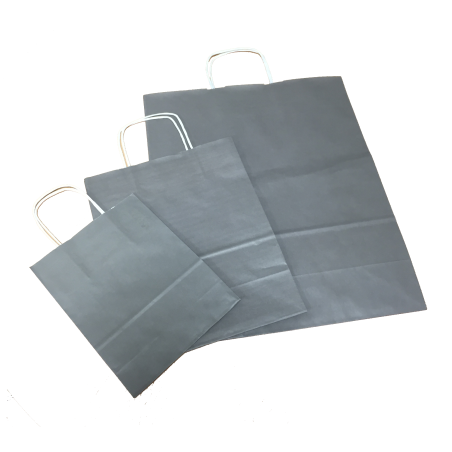 Sac papier kraft Taupe L.35xP.14xH.44 cm x50