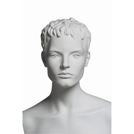 Mannequin sportif femme aérobic blanc