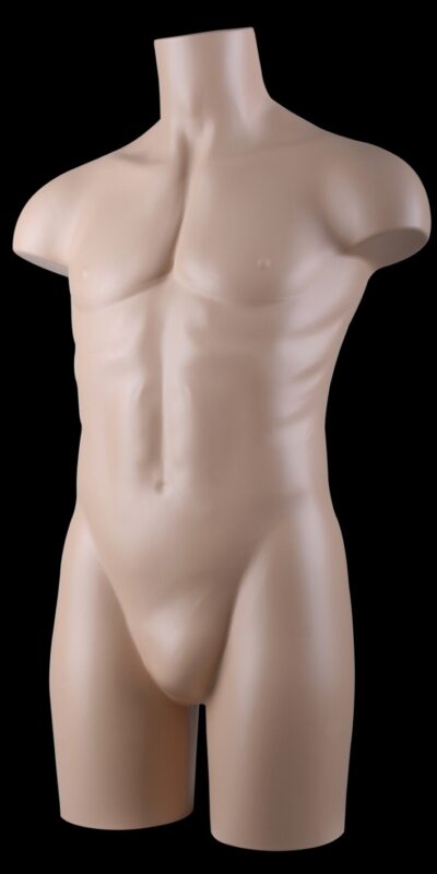 Buste torso homme coloris chair