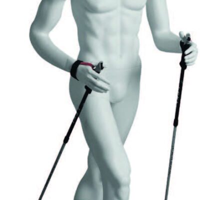 Mannequin homme Randonneur tête abstraite