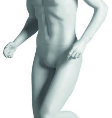 Mannequin homme Runner tête abstraite