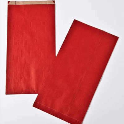 Pochette cadeau Rouge 18x35 cm x250