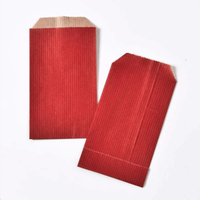 Pochette cadeau Rouge L7xH12 cm x250