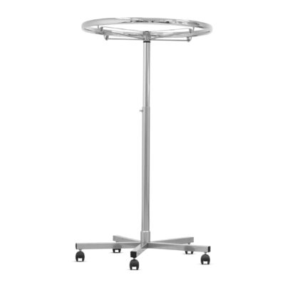 Portant rond Diamètre 80 cm Hauteur de 114 à 180 cm