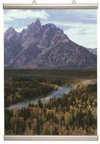 Profil Alu porte affiche L. 60 cm