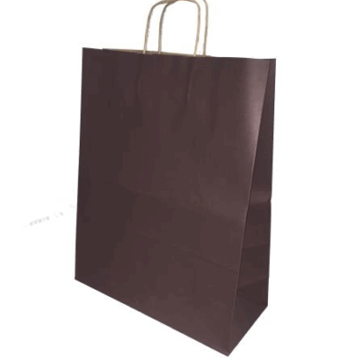Sac papier kraft Chocolat L35xP14xH44 cm x50