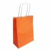 Sac papier kraft Orange L18xP8xH24 cm x50