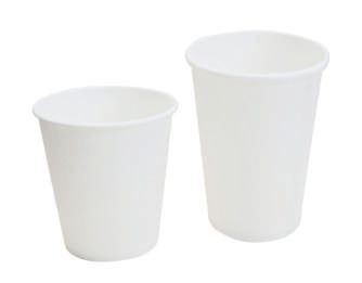 50 Gobelets carton blanc