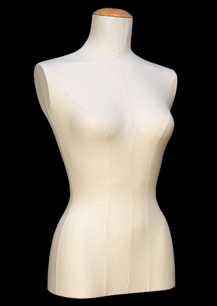Buste couture Femme small tissu Toile ecru