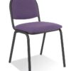 Chaise Arosio tissu noir