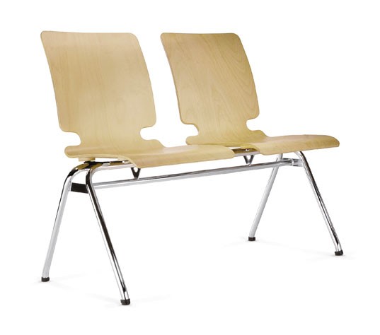 Chaise Axo par 2 hêtre multiplis