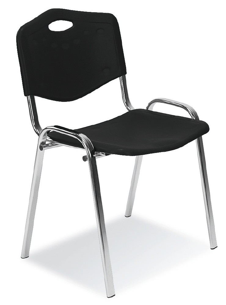 Chaise Iso Plastic Noir