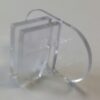 Clip de fixation double fond lamé pour crémaillère x10