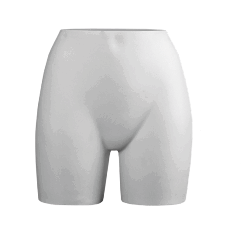 Demi buste hanches femme blanc