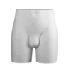 Demi buste hanches homme blanc