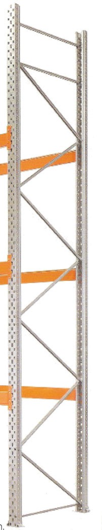 Échelle rayonnage lourd H.600 x P.100 cm