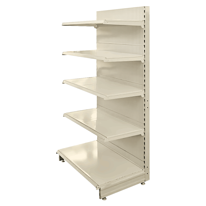 Gondole Simple face Fond perforé Élément suivant  H.210 L.100 cm