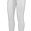 Jambes Homme gris alu