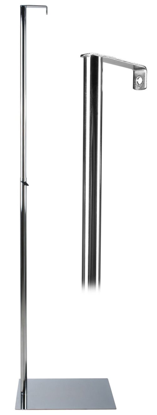 Pied base alu pour buste torso fixation cou