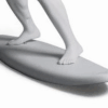Planche de surf blanche
