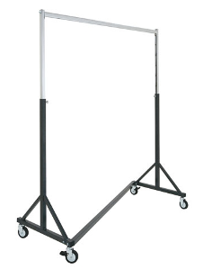 Portant droit industriel Z réglable en hauteur Largeur 170 cm