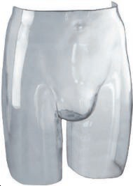 Porte caleçon homme transparent