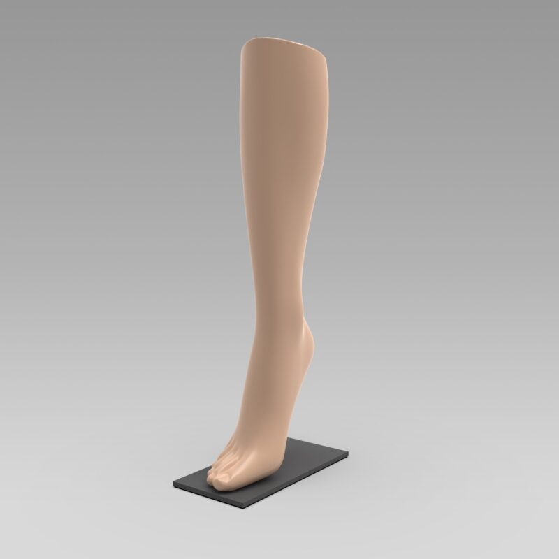 Présentoir Demi-jambe Femme Coloris chair