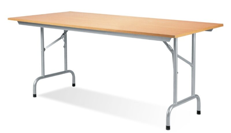 Table pliante Rico Hêtre naturel 160x80 cm