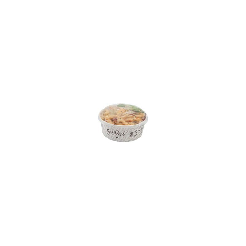 300 Boites à Salade Carton kraft Blanc