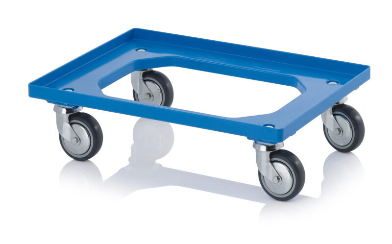 Chariot porte-bac compact