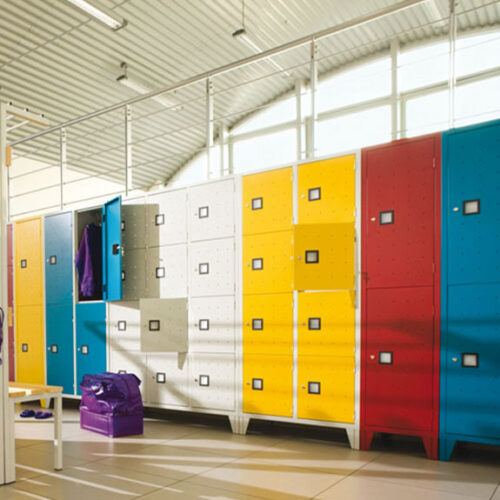 Vestiaire multicases métallique quadri – 2 ou 4 cases – Image 3